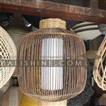 balishine This lamp shade produced in Indonesia is made from natural rattan.