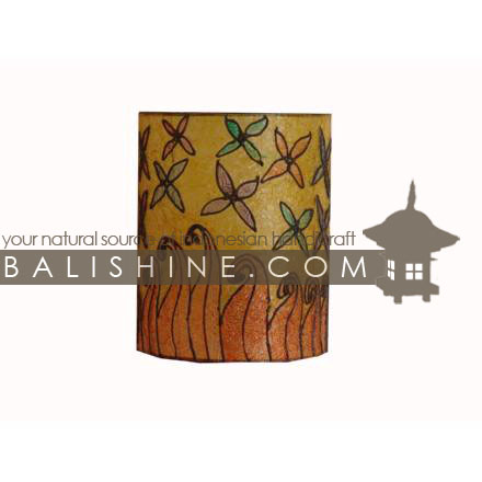 Balishine: Your natural source of indonesian handicraft presents in its Home Decor collection the  Wall Fitting:13NAL15807:This wall-fitting is produced in Indonesia made from stainless resin and fiberglass.  For electric fitting please contact us
