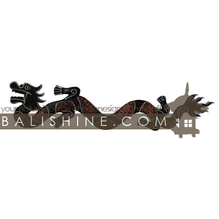Balishine: Your natural source of indonesian handicraft presents in its Home Decor collection the Dragon Ulok:17MUL482546:This dragon carving is a handicraft of Bali made from albesia wood.  