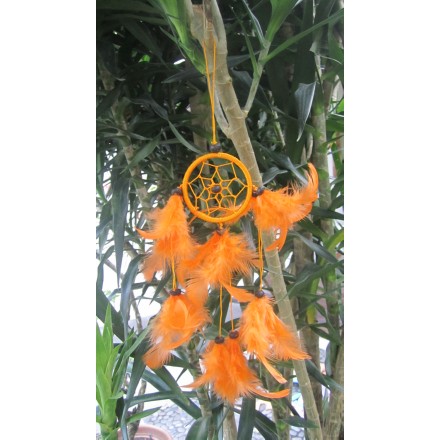 Balishine: Your natural source of indonesian handicraft presents in its Home Decor collection the Dream Catcher:17APA466513:This dream catcher is a handicraft of Bali made from string and feather.  Same as picture