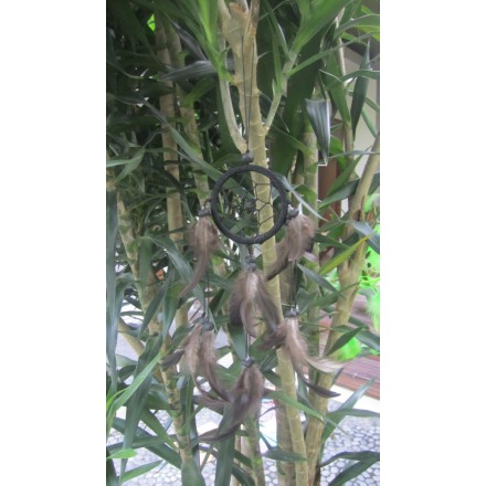 Balishine: Your natural source of indonesian handicraft presents in its Home Decor collection the Dream Catcher:17APA466518:This dream catcher is a handicraft of Bali made from string and feather.  Same as picture