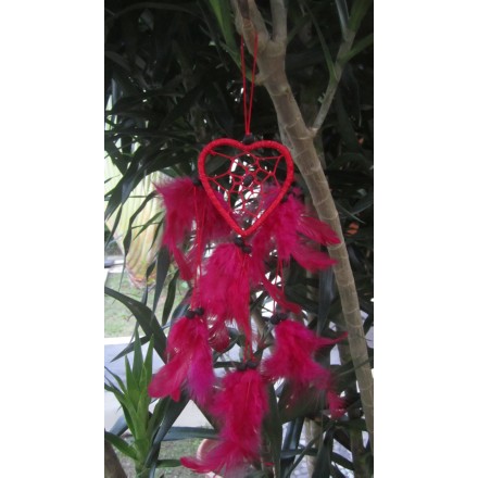 Balishine: Your natural source of indonesian handicraft presents in its Home Decor collection the Dream Catcher:17APA466543:This dream catcher is a handicraft of Bali made from string and feather.  Colors available are blue, fuchsia, green, purpple, black, orange or white.