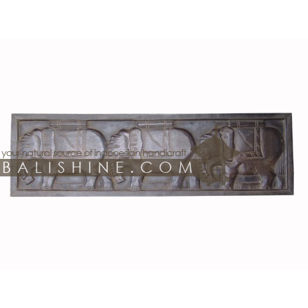 Balishine: Your natural source of indonesian handicraft presents in its Home Decor collection the Frame:17RAM505216:This curving elephant frame is a handicraft of Bali made from albasia wood.  Same as picture 