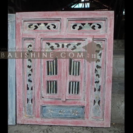 Balishine: Your natural source of indonesian handicraft presents in its Home Decor collection the Java Pink Mirror:17BAS127871:This mirror is a handicraft of Bali made from natural carving mahoni wood with mirror 3mm thickness.  