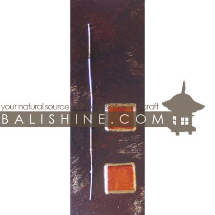 Balishine: Your natural source of indonesian handicraft presents in its Home Decor collection the Painting:17MAG494257:This painting is produced in Bali by artists coming from the Bali art school and from the art village of Ubud. We produced our own canvas to have the highest quality and also import our acrylic colors from germany.  It is made from acrylic-painting on a canvas with shell and bamboo.