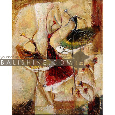 Balishine: Your natural source of indonesian handicraft presents in its Home Decor collection the Painting:17SPS495254:This painting is produced in Bali by artists coming from the Bali art school and from the art village of Ubud. We produced our own canvas to have the highest quality and also import our acrylic colors from germany.  It is made from acrylic-painting on a canvas.