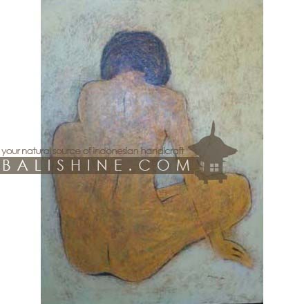 Balishine: Your natural source of indonesian handicraft presents in its Home Decor collection the Painting:17SPS495277:This painting is produced in Bali by artists coming from the Bali art school and from the art village of Ubud. We produced our own canvas to have the highest quality and also import our acrylic colors from germany.  It is made from acrylic-painting on a canvas.