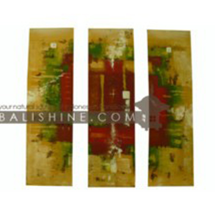 Balishine: Your natural source of indonesian handicraft presents in its Home Decor collection the Painting:17SPS495368:This painting is produced in Bali by artists coming from the Bali art school and from the art village of Ubud. We produced our own canvas to have the highest quality and also import our acrylic colors from germany.  It is made from acrylic-painting on a canvas.