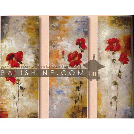 Balishine: Your natural source of indonesian handicraft presents in its Home Decor collection the Painting:17SPS495375:This painting is produced in Bali by artists coming from the Bali art school and from the art village of Ubud. We produced our own canvas to have the highest quality and also import our acrylic colors from germany.  It is made from acrylic-painting on a canvas.