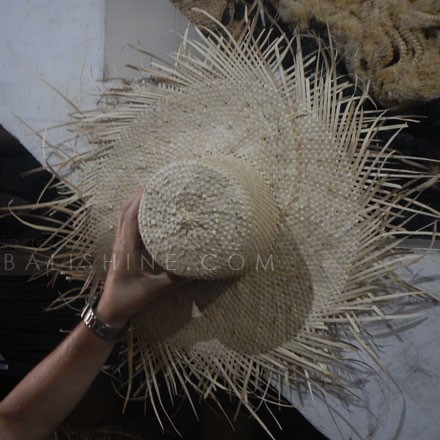 Balishine: Your natural source of indonesian handicraft presents in its Home Decor collection the Rattan Hat:17JEN8098:This beautiful hat is designed and produced in Bali. Made from natural rattan.  Will add a beautiful touch in your home d?cor as wall decoration or also can be used as a real hat.