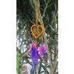 balishine This dream catcher is a handicraft of Bali made from string and feather.