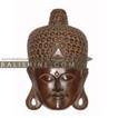 balishine This buddha mask is a handicraft of Bali made from albesia wood.