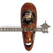 balishine This mask is a handicraft of Lombok made from mahogany wood with shell.