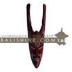 balishine This mask is a handicraft of Bali made from albesia wood.
