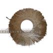 balishine This natural round wall decor is made in bali from mendong grass.