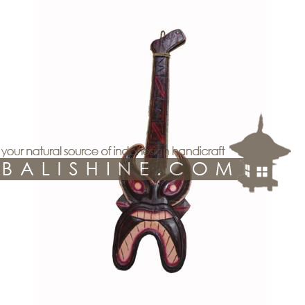 Balishine: Your natural source of indonesian handicraft presents in its Home Decor collection the Tiki Guitar:17BAA505199:This tiki guitar is a handicraft of Bali made from albesia wood.  Same as picture 