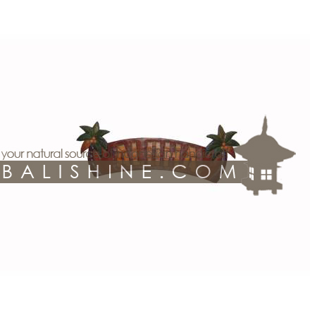 Balishine: Your natural source of indonesian handicraft presents in its Home Decor collection the Tiki Sign:17BAA505208:This tiki sign is a handicraft of Bali made from albesia wood.  Personalize your text
