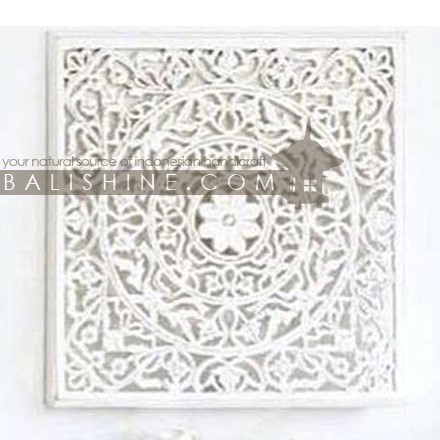 Balishine: Your natural source of indonesian handicraft presents in its Home Decor collection the Wall Panel:17GUR507799:This beautiful wall panel is made from MDF wood with carving. Other design available.  Other colour available white wash, black wash, brown, dark brown and white colour.