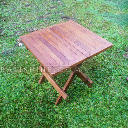 Balishine: Your natural source of indonesian handicraft presents in its Outdoor collection the Table  :26MNF5679:This foldable table made in indonesia from teck wood.  Natural or chocolate color