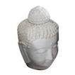 balishine This budha statue is made from GRC (concrete mixed with fiber) and can be used indoor or outdoor.