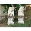 balishine This set of 2 statues is produced in Indonesia, made from lime stone