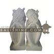 balishine This set of 2 statues is produced in Indonesia, made from lime stone