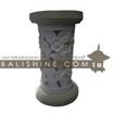 balishine This round pedestral is produced in Indonesia, made from lime stone