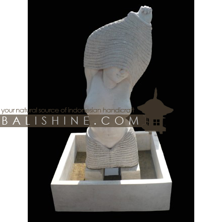 Balishine: Your natural source of indonesian handicraft presents in its Outdoor collection the Water Fountain:218LAB3681:This water fountain is produced in Indonesia, made from plexi stone.  Sold without pump. It you want purchase a pump, let us know and we will quote it for you.