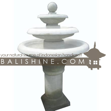 Balishine: Your natural source of indonesian handicraft presents in its Outdoor collection the Water Fountain:218LAB3682:This water fountain is produced in Indonesia, made from plexi stone.  Sold without pump. It you want purchase a pump, let us know and we will quote it for you.