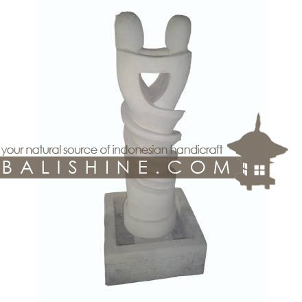 Balishine: Your natural source of indonesian handicraft presents in its Outdoor collection the Water Fountain:218LAB3692:This water fountain is produced in Indonesia, made from lime stone.  Sold without pump. It you want purchase a pump, let us know and we will quote it for you.