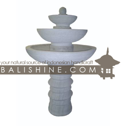 Balishine: Your natural source of indonesian handicraft presents in its Outdoor collection the Water Fountain:218LAB3705:This water fountain is produced in Indonesia, made from plexi stone.  Sold without pump. It you want purchase a pump, let us know and we will quote it for you.