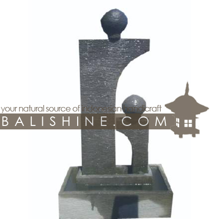 Balishine: Your natural source of indonesian handicraft presents in its Outdoor collection the Water Fountain:218SSR3711:This water fountain is produced in Indonesia, made from cement.  Sold without pump. It you want purchase a pump, let us know and we will quote it for you.