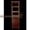 balishine This bamboo display is produced in Indonesia and made from natural bamboo with coconut lidi finishing.