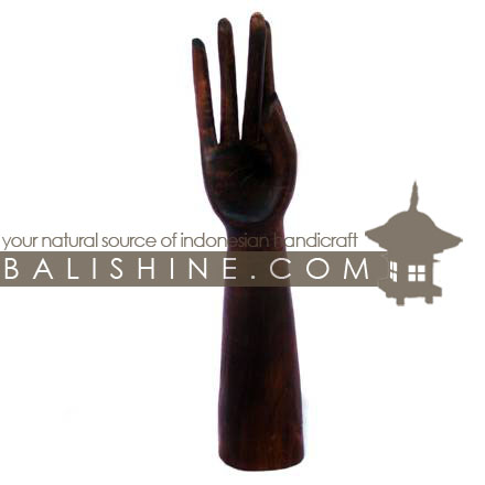 Balishine: Your natural source of indonesian handicraft presents in its The shop accessories collection the Bracelets Holder:39PLA2333:This bracelets holder is produced in Bali made from Jempinis wood.  The colors available are Black, Brown, Dark Brown or Red.