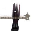 balishine This set of 2 hands ring holder is produced in Bali made from Jempinis wood.