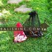 balishine This tulle bags with drawstring cord is produced in Indonesia. Minimum order 200 pieces.