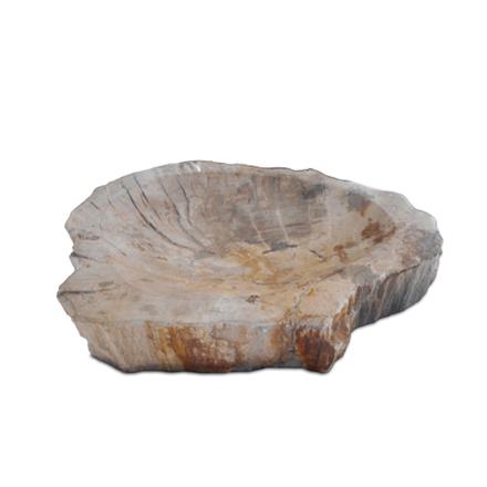 Balishine: Your natural source of indonesian handicraft presents in its Tableware collection the Petrified Wood Bowl Top Polish:624DF8457:This bowl is made from petrified wood with top polish.  