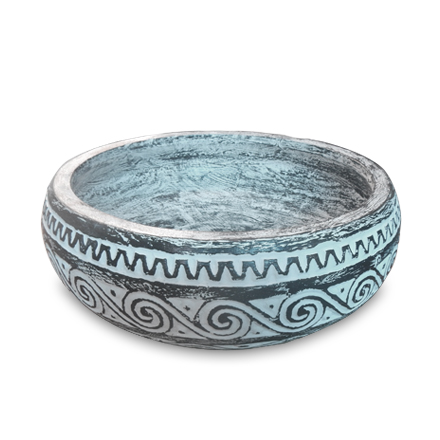 Balishine: Your natural source of indonesian handicraft presents in its Tableware collection the Decorative Palm Wood Bowl:624JAT8267:  