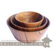 balishine This bowl is produced in Bali made from natural old teak wood with coconut oil finishing.