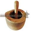 balishine This bowl and pestle is produced in Bali made from natural old teak wood with coconut oil finishing.
