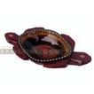 balishine This bowl is a handicraft of Lombok made from mahogany wood.