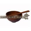 balishine This bowl with chop stick is produced in Bali made from teak wood.
