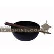 balishine This bowl with chop stick is produced in Bali made from mango wood.