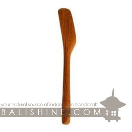 Balishine: Your natural source of indonesian handicraft presents in its Tableware collection the Knife:632WAS7075:This knife is produced in Bali made from natural old teak wood with coconut oil finishing.  
