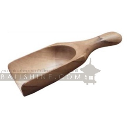 Balishine: Your natural source of indonesian handicraft presents in its Tableware collection the Scoop For: Coffee/Bean/Sugar  :632WAS7718:This scoop is produced in Bali made from natural old teak wood with coconut oil finishing.  