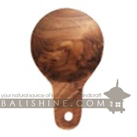 Balishine: Your natural source of indonesian handicraft presents in its Tableware collection the Spoon:632WAS7084:This spoon is produced in Bali made from natural old teak wood with coconut oil finishing.  