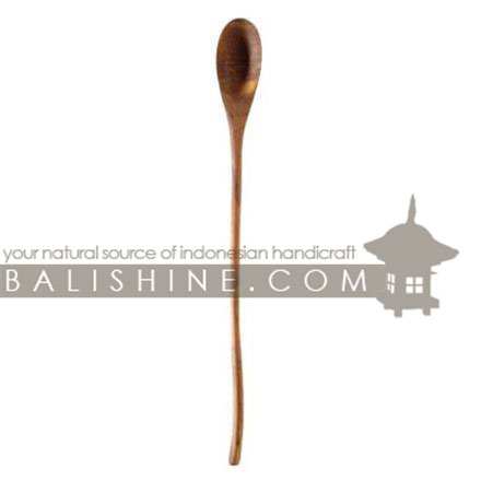 Balishine: Your natural source of indonesian handicraft presents in its Tableware collection the Spoon:632WAS7241:This spoon is produced in Bali made from natural old teak wood with coconut oil finishing.  