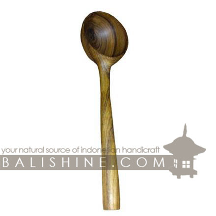 Balishine: Your natural source of indonesian handicraft presents in its Tableware collection the Spoon:632WAS7249:This spoon is produced in Bali made from natural old teak wood with coconut oil finishing.  