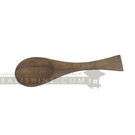 Balishine: Your natural source of indonesian handicraft presents in its Tableware collection the Spoon:632WAS7702:This spoon is produced in Bali made from natural old teak wood with coconut oil finishing.  
