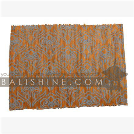 Balishine: Your natural source of indonesian handicraft presents in its Tableware collection the Placemat:628PEK7425:This rectangular placemate is  produced in Bali . This handicraft is made from 